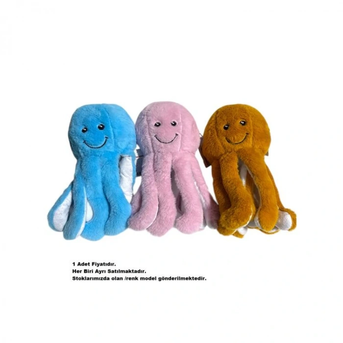 MOONTOYS PELUŞ UZUN KOLLU AHTOPOT EMOJİ 20CM.