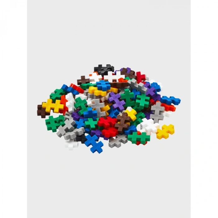 PLUS-PLUS 4023 BASIC MİNİ MİX BLOK PUZZLE YAPI SETİ 100 PARÇA TÜP
