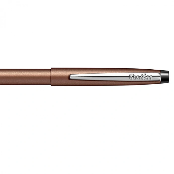 SCRIKSS F108 TÜKENMEZ KALEM PASTEL BRONZ