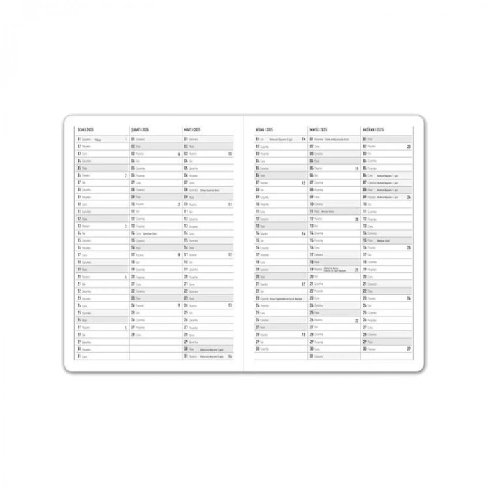 KESKİN A5 TERMO DERİ CİLTLİ LASTİKLİ AKADEMİK AJANDA - TABA 830233-99