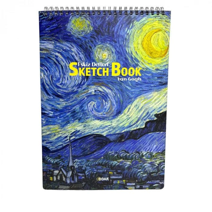 ODAK 777-261 VANGOGH ESKİZ DEFTERİ A4 160gr.40yp.