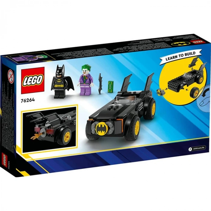 LEGO 76264 BATMOBİLE TAKİBİ BATMAN JOKERE KARŞI 54 PARÇA