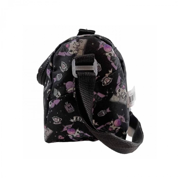 TMN 591648 KUROMI OMUZ ASKILI TEK GÖZLÜ BESLENME ÇANTASI 2732 LİLA-SİYAH