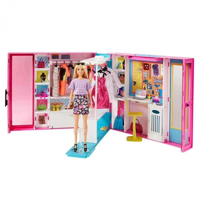 MATTEL GBK10 BARBIENİN RÜYA DOLABI OYUN SETİ