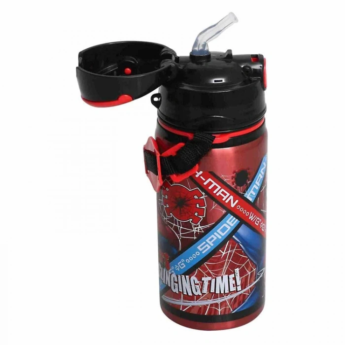 SPIDERMAN 42074 PİPETLİ ÇELİK  MATARA (SULUK) 500ML