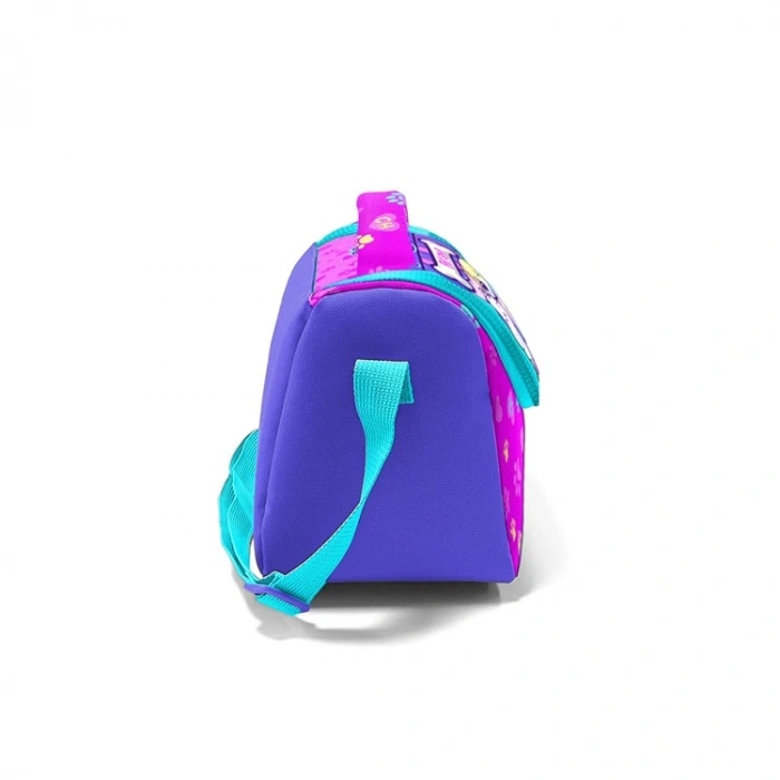 CORAL HIGH 11879 KIDS MOR PEMBE KEDİ KÖPEK DESENLİ THERMO BESLENME ÇANTASI