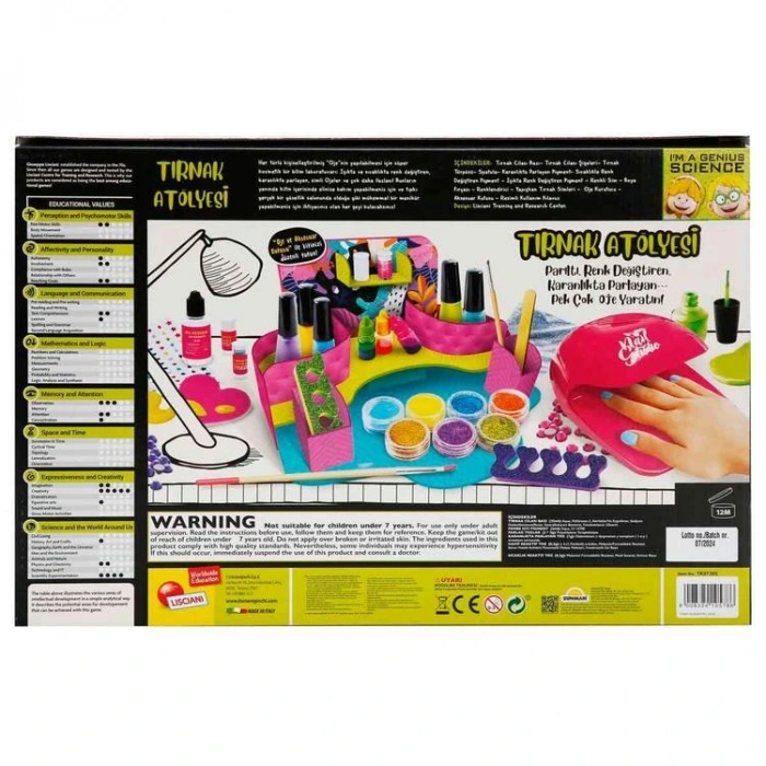 SUNMAN TK97395 ELEKTRİKLİ OJE KURUTUCULU TIRNAK ATÖLYESİ 7+