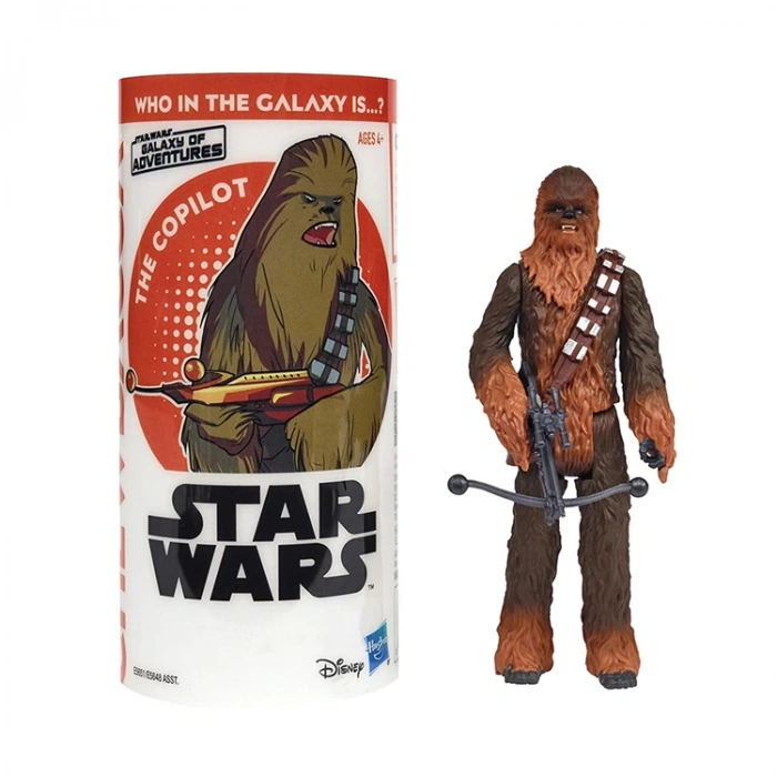 HASBRO E5651-5648 STAR WARS GALAXY OF ADVENTURES FİGÜR CHEWBACCA KUTULU