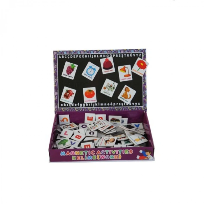 LAÇO KİDS LC7210 MANYETİK AKTİVİTE KELİMELER 112 PARÇA