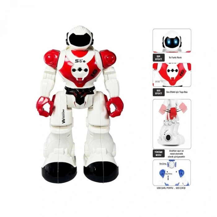 VARDEM 606-29 İNTERAKTİF DANSÇI KUMANDALI SESLİ IŞIKLI ROBOT 6+