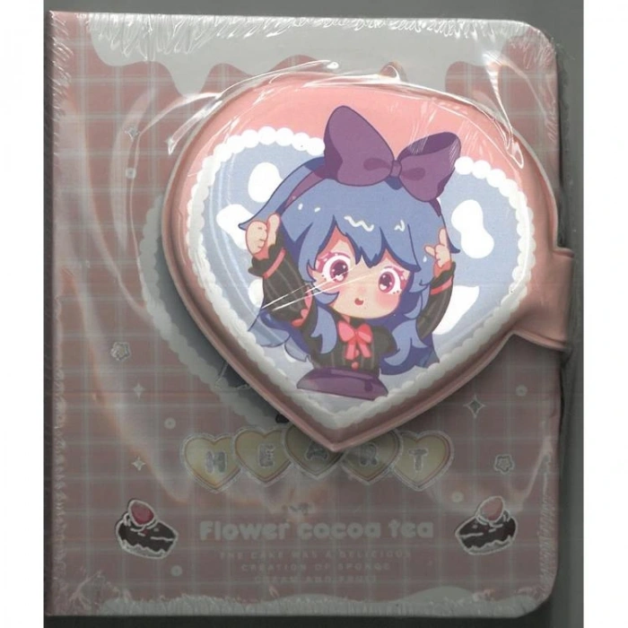 MİKRO MİNİ-40 MİNİSH HEART SQUISHY MİNİ 85x102mm 128 SYF. CIRTLI NOT DEFTERİ