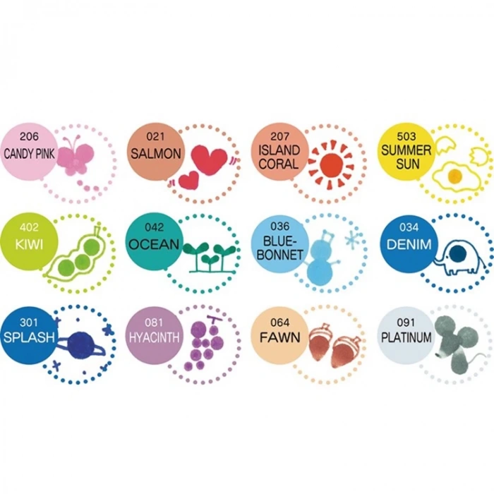 ZIG CLEAN COLOR ÇİFT UÇLU DOT KALEM TC-6100/12V 12Lİ