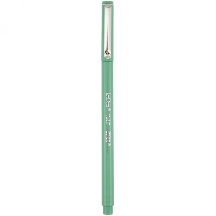 MARVY LE FINE PEN 4300-102 EKSTRA FINE UÇ KALEM METAL KLİPS- JADE GREEN