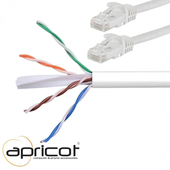 APRICOT AP-CAT602 PATCH 2M CAT6 KABLO POŞETLİ
