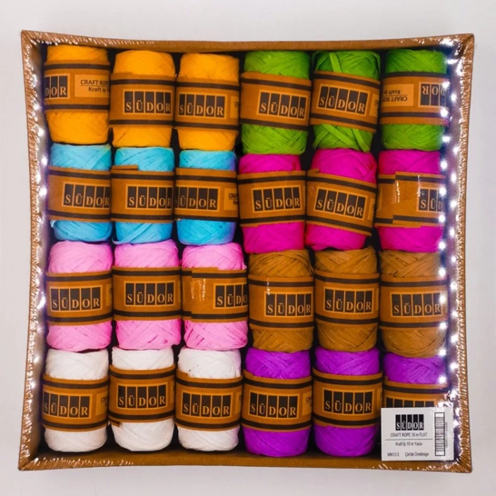 SÜDOR MN12-3 KRAFT İP YASSI 10mt.