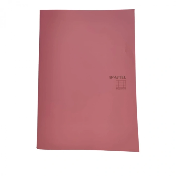 KESKİN PASTEL NOTE DİKİŞLİ PP KAPAK DEFTER A4 80 YP. KARELİ