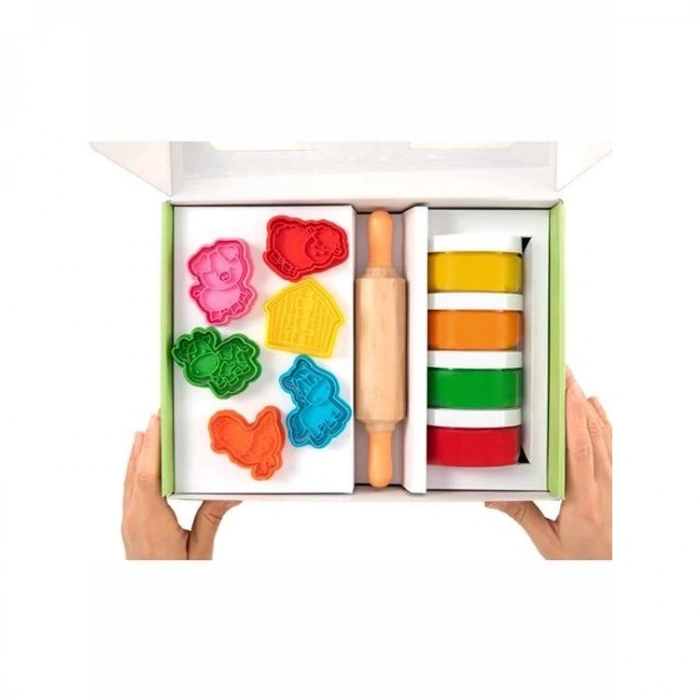 CHILDGEN PLAY DOUGH - PREMIUM OYUN HAMURU SETİ - ÇİFTLİK