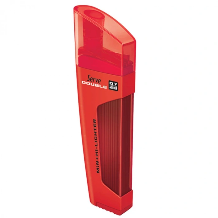 SERVE DOUBLE 80Lİ MİN + FOSFORLU KALEM 2B 0.7