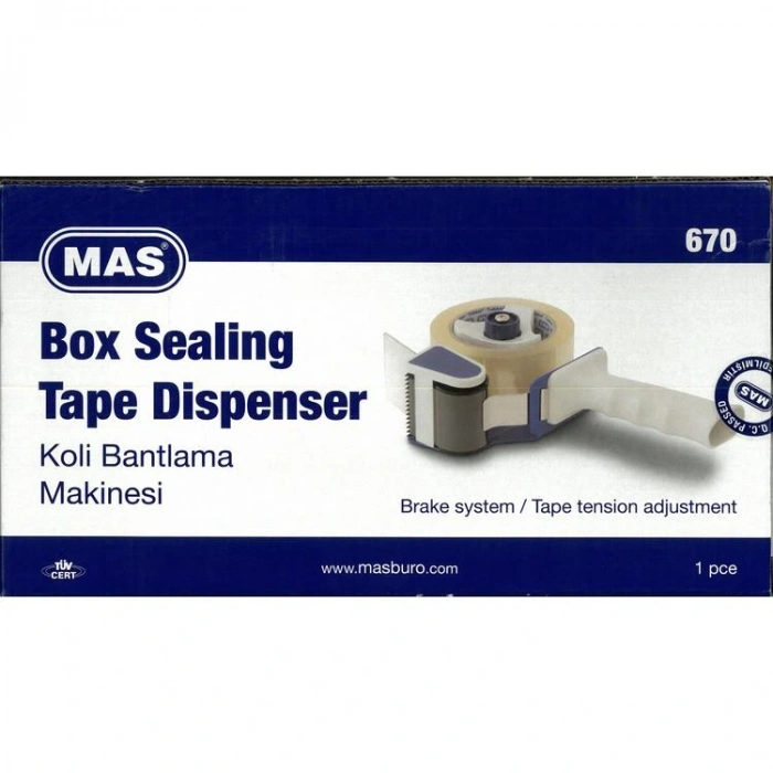 MAS 670 KOLİ BANTLAMA MAKİNASI