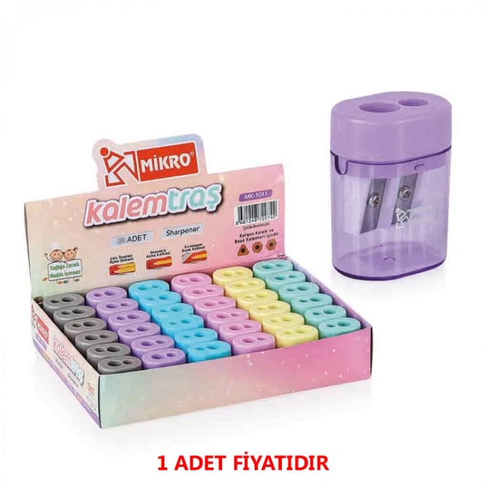 MİKRO 1011  ÇİFT DELİKLİ KALEMTRAŞ