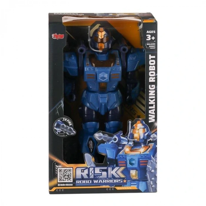 VARDEM 6051 SESLİ IŞIKLI ROKET ATAN SAVAŞÇI ROBOT 3+