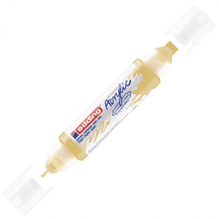 EDDING 5400 NO:915 3D DOUBLE LINER AKRİLİK KALEM PASTEL SARI