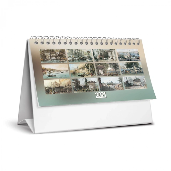 KESKİN MTK-802 KARTON ÜÇGEN MASA TAKVİMİ GRAVÜR