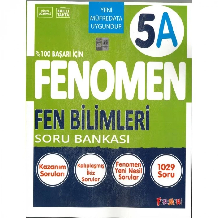 FENOMEN 5. SINIF FEN BİLİMLERİ A SORU BANKASI