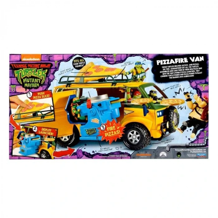 GIOCHI TU804000 NINJA TURTLES MUTANT MAYHEM KARAVAN 4+