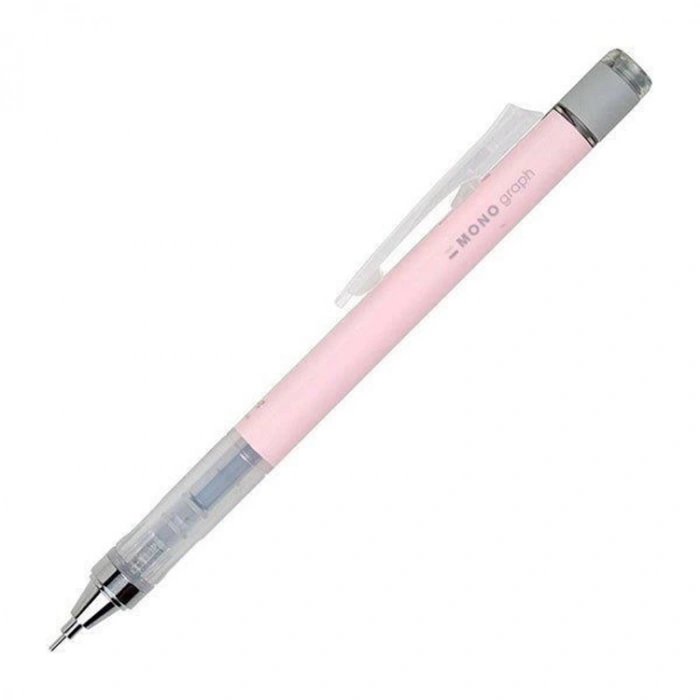 TOMBOW MONO GRAPH MEKANİK KURŞUN KALEM 0.5MM PASTEL MERCAN PEMBE  DPA-136D