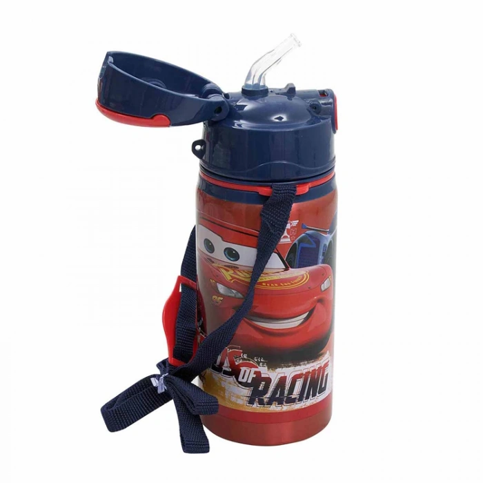 CARS 42086 PİPETLİ ÇELİK  MATARA (SULUK) 500ML