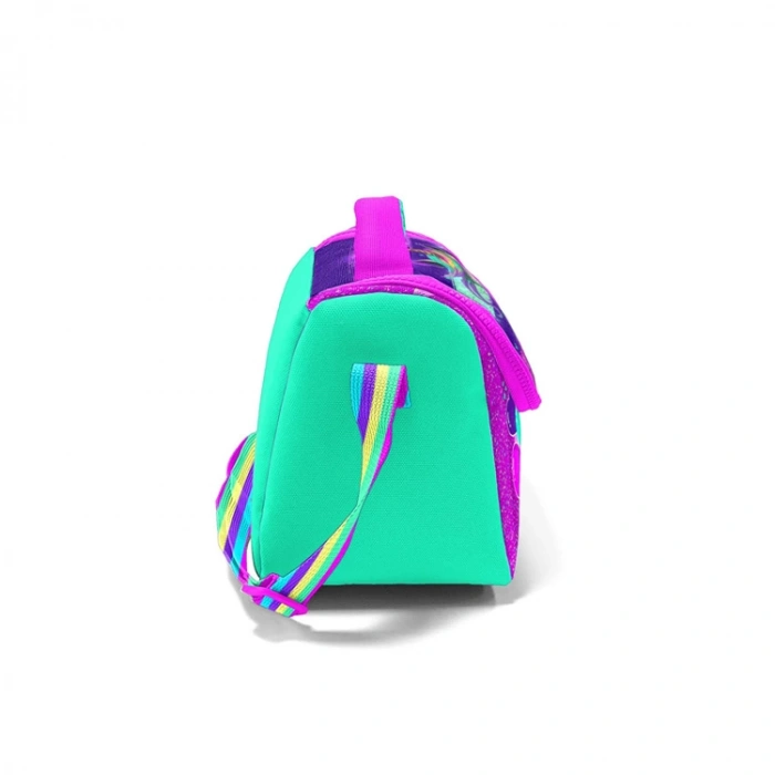 CORAL HIGH 11758 KIDS PEMBE SU YEŞİLİ UNICORN DESENLİ THERMO BESLENME ÇANTASI