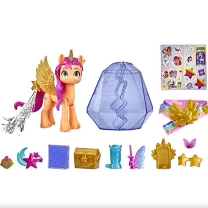 MY LITTLE PONY F3803/F1785 YENİ BİR NESİL KRİSTAL MACERA PONY FİGÜR SUNNY STARSCOUT