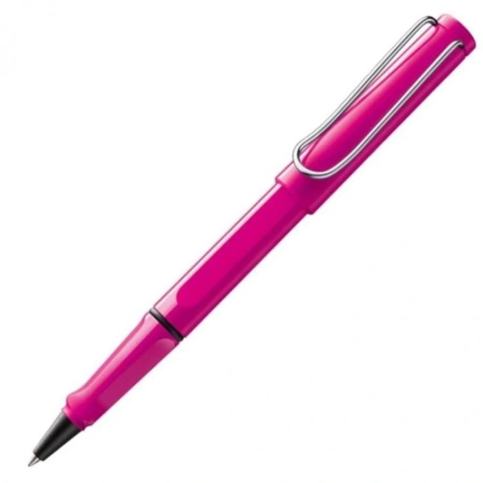 LAMY B3P-313P A5 DEFTER+ SAFARİ ROLLER METAL KLİPS PEMBE KALEM SETİ