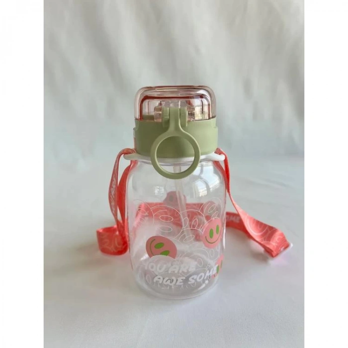 SHOTAY CUTE PİPETLİ ASKILI TRİTAN MATARA 7010 600 ML