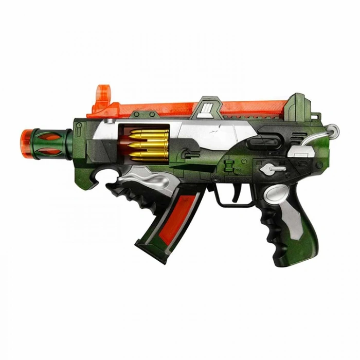 CANALİ CNL-3802  MACHINE GUNSHOT SESLİ VE IŞIKLI SİLAH KUTULU