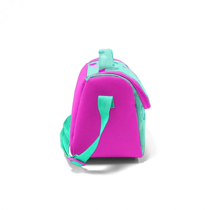 CORAL HIGH 11804 KIDS SU YEŞİLİ NEON PEMBE FLAMİNGO DESENLİ THERMO BESLENME ÇANTASI