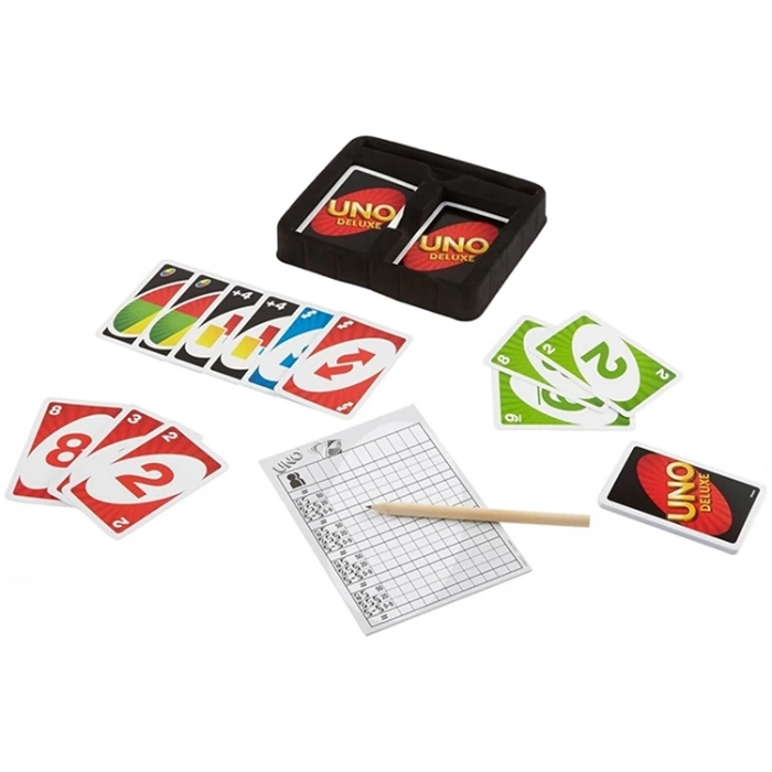 MATTEL MTL-K0888 UNO KARTLAR DELUXE METAL KUTU