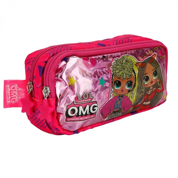 L.O.L İKİ BÖLMELİ KALEM ÇANTASI 1070
