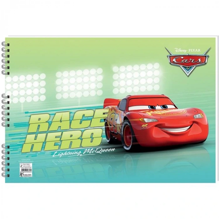 CARS 30021 25X35 SPİRALLİ RESİM DEFTERİ 15YP.