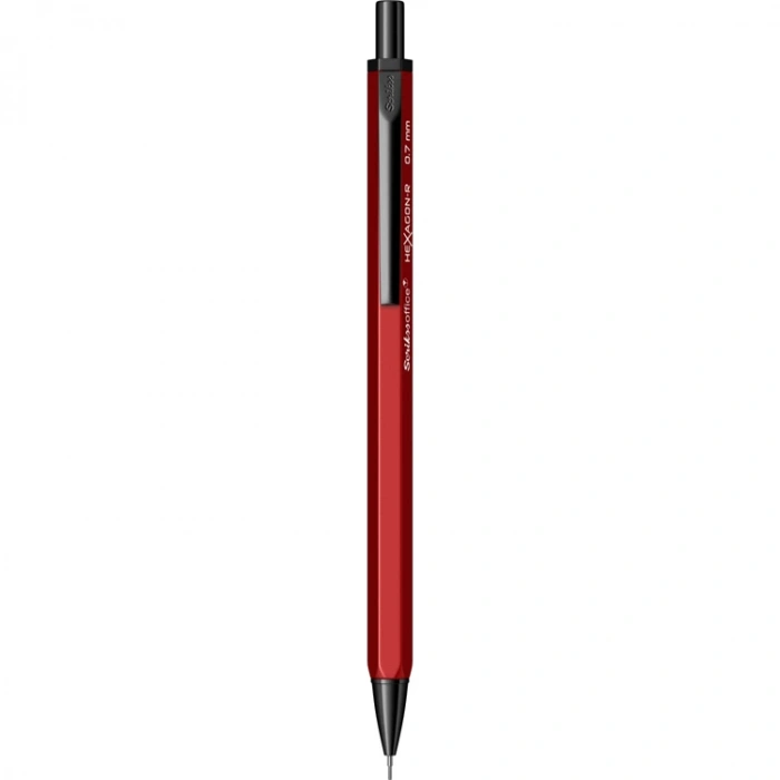 SCRIKSS HEXAGON-R 0.7mm VERSATİL KALEM KIRMIZI