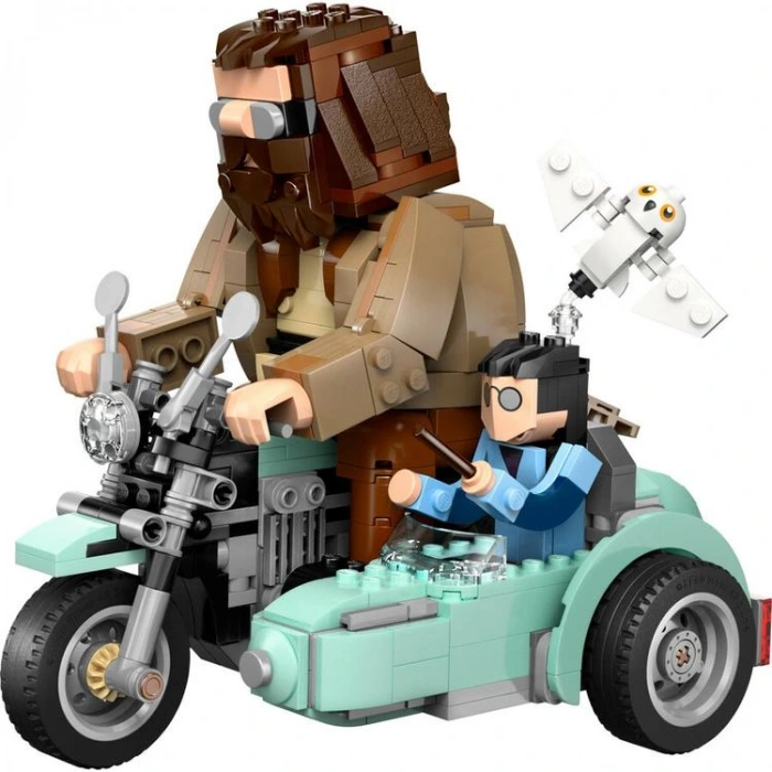 LEGO 76443 HARRY POTTER  HAGRID VE HARRYNIN MOTORSİKLET YOLCULUĞU 617 PARÇA 9+