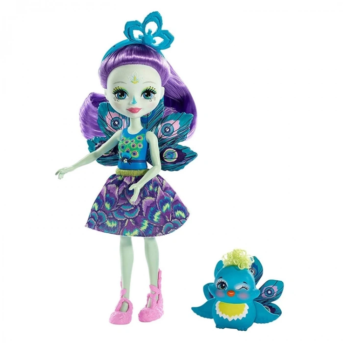 ENCHANTIMALS PATTER PEACOCK & FLAP ANA KARAKTER BEBEKLER MTL-DVH87/FXM74