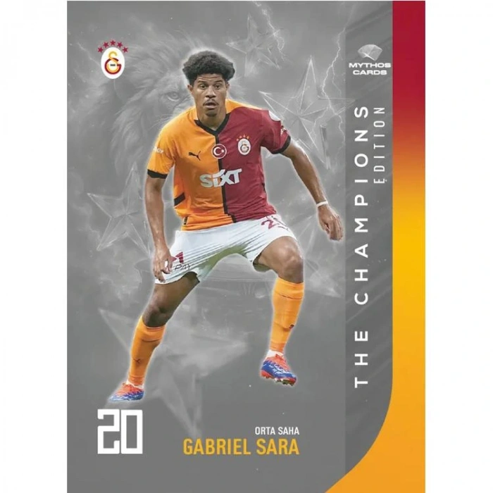 MYTHOS THE CHAMPIONS EDITION GALATASARAY 2024-2025 METAL KUTU FUTBOLCU KARTLARI