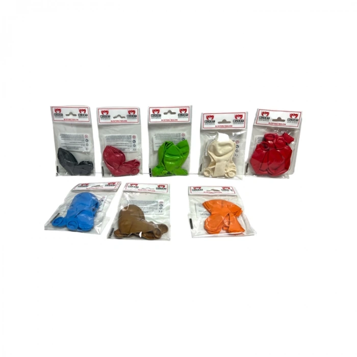 BUKET BKT-601-2 BLİSTERLİ BALON 5Lİ PAKET