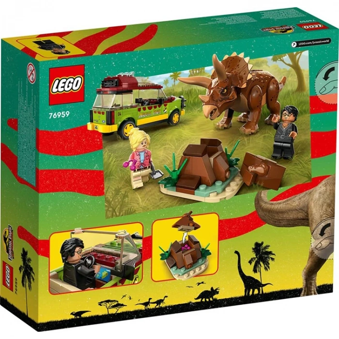 LEGO 76959 JURASSIC WORLD TRİCERATOPS ARAMASI