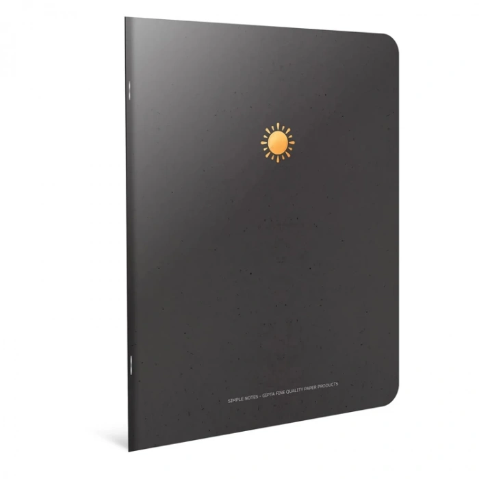 GIPTA SIMPLE NOTES TEL DİKİŞLİ KARTON KAPAK A6 60YP. ÇİZGİSİZ NOT DEFTERİ