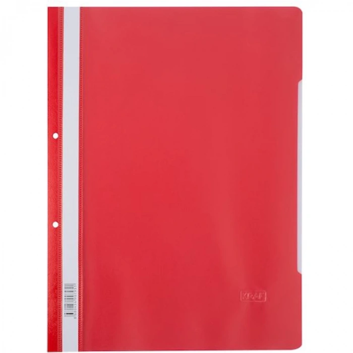 KRAF TELLİ DOSYA KIRMIZI 50 Lİ