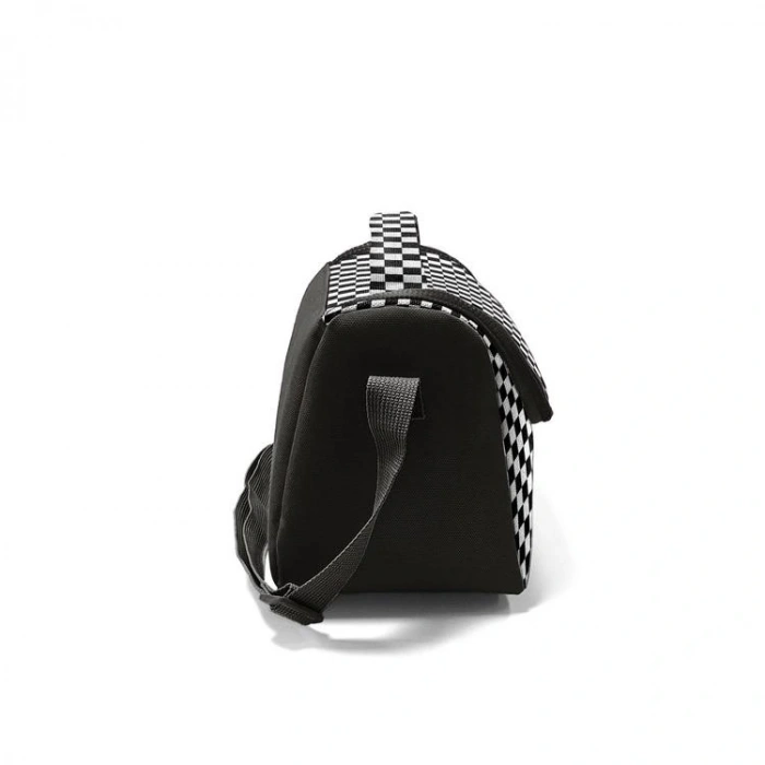 CORAL HIGH 22777 KIDS SİYAH BEYAZ DAMA DESENLİ DESENLİ THERMO BESLENME ÇANTASI