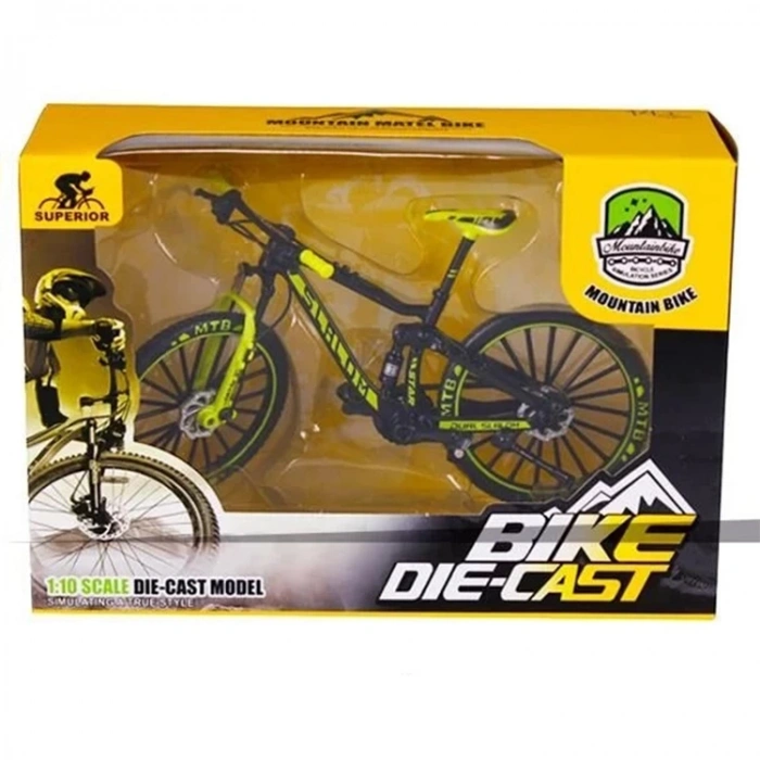 KIZILKAYA KZL-0818-SA 1:10 METAL MODEL BİSİKLET KUTULU  - TEKLİ